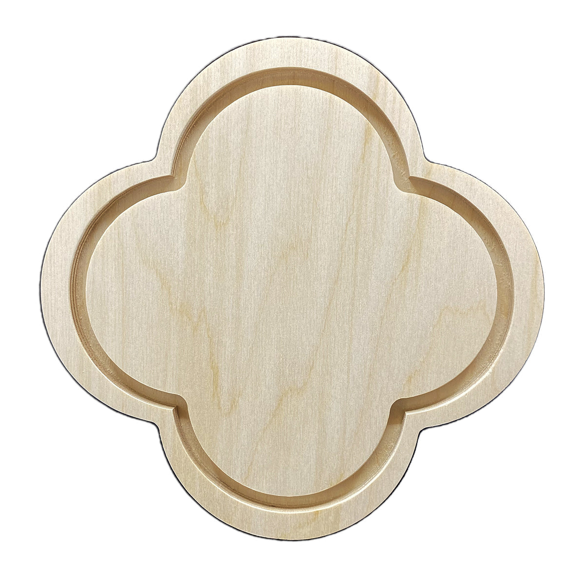 Trekell Imperfect Rounded Quatrefoil Panel - 3 Pack