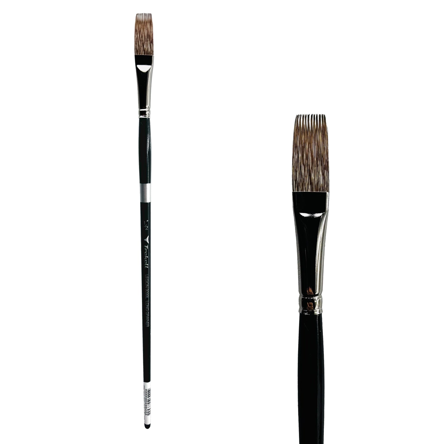 Trekell Legion 1/2" Long Grainer Brush - Long Handle