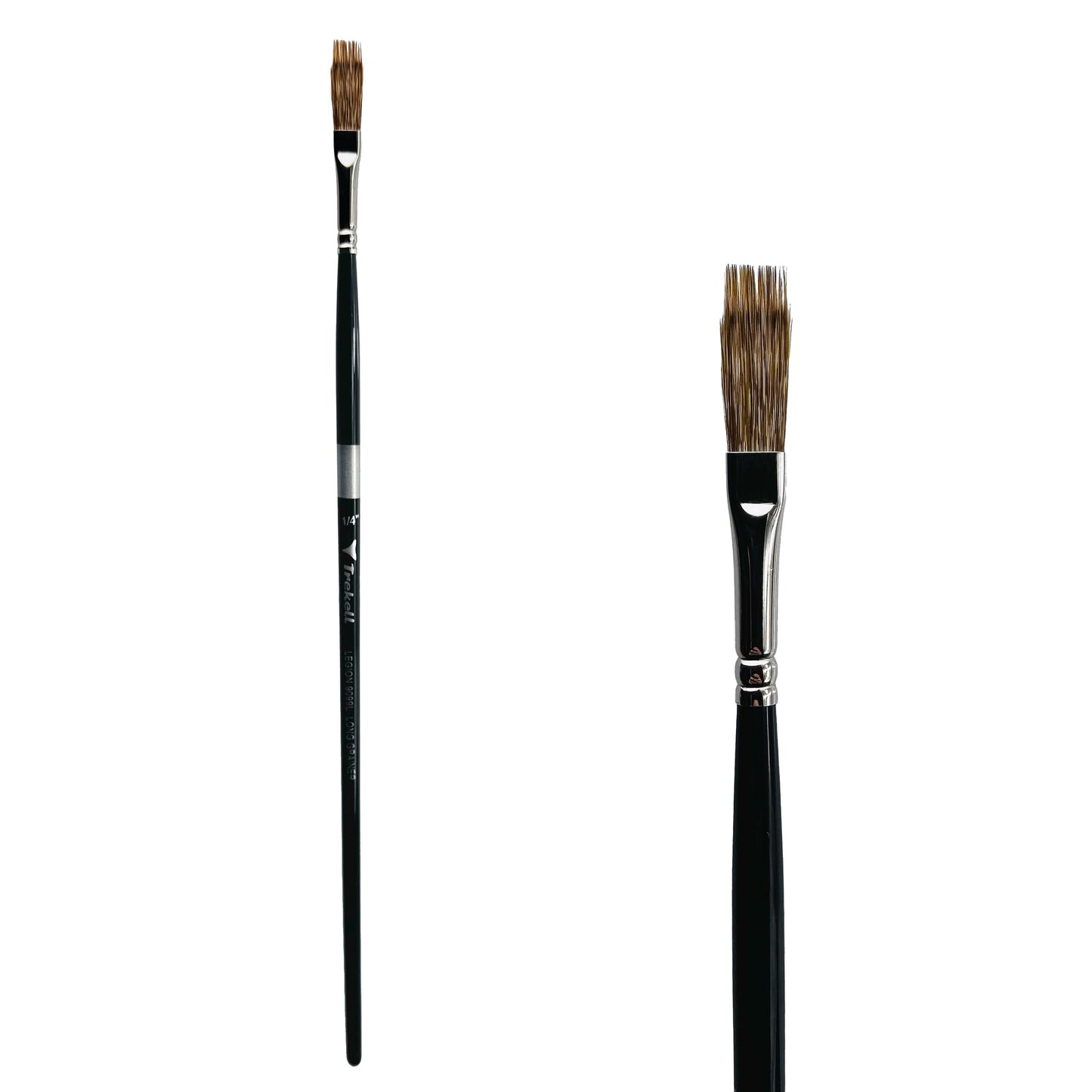 Trekell Legion 1/4" Long Grainer Brush - Long Handle