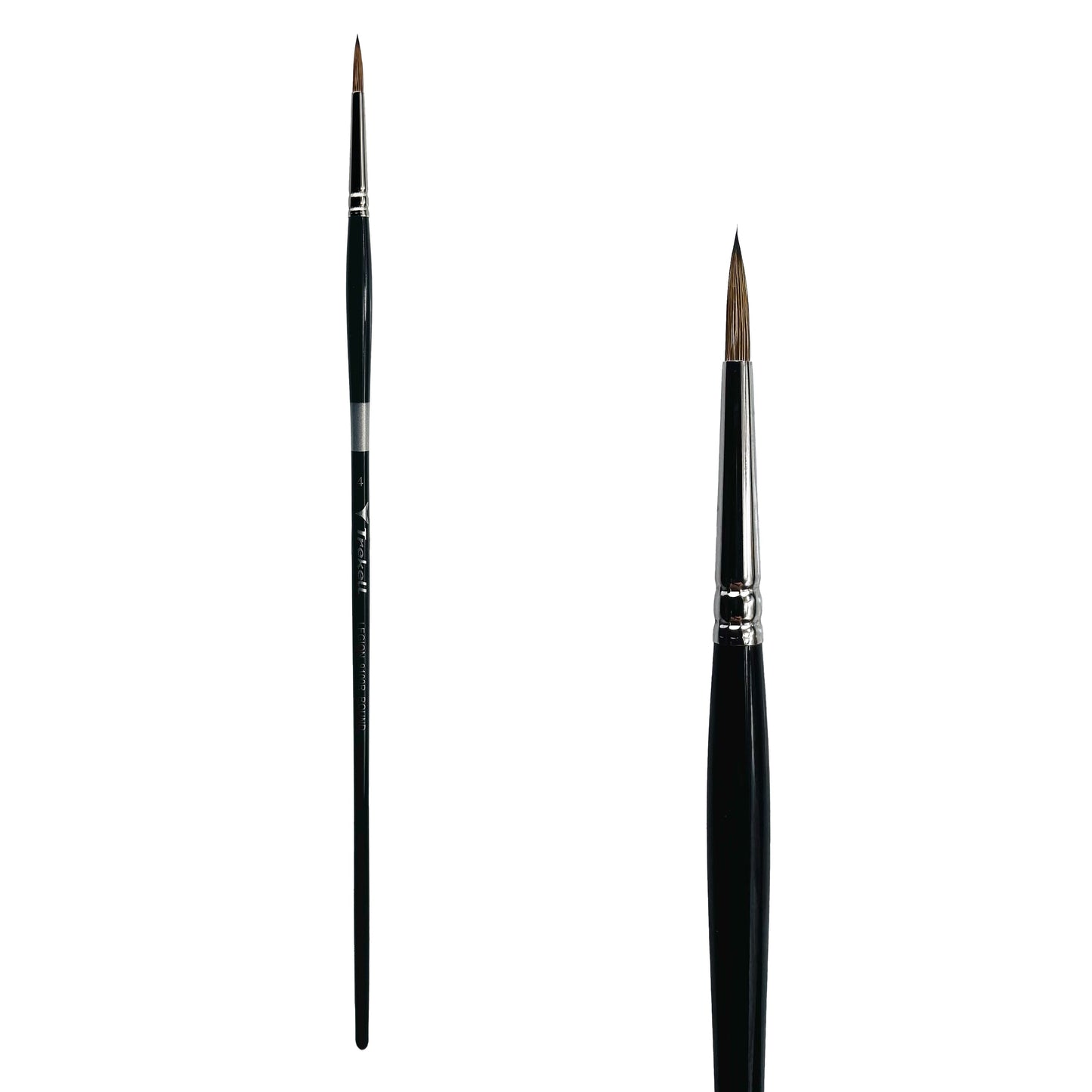 Trekell Legion #4 Round Brush - Long Handle