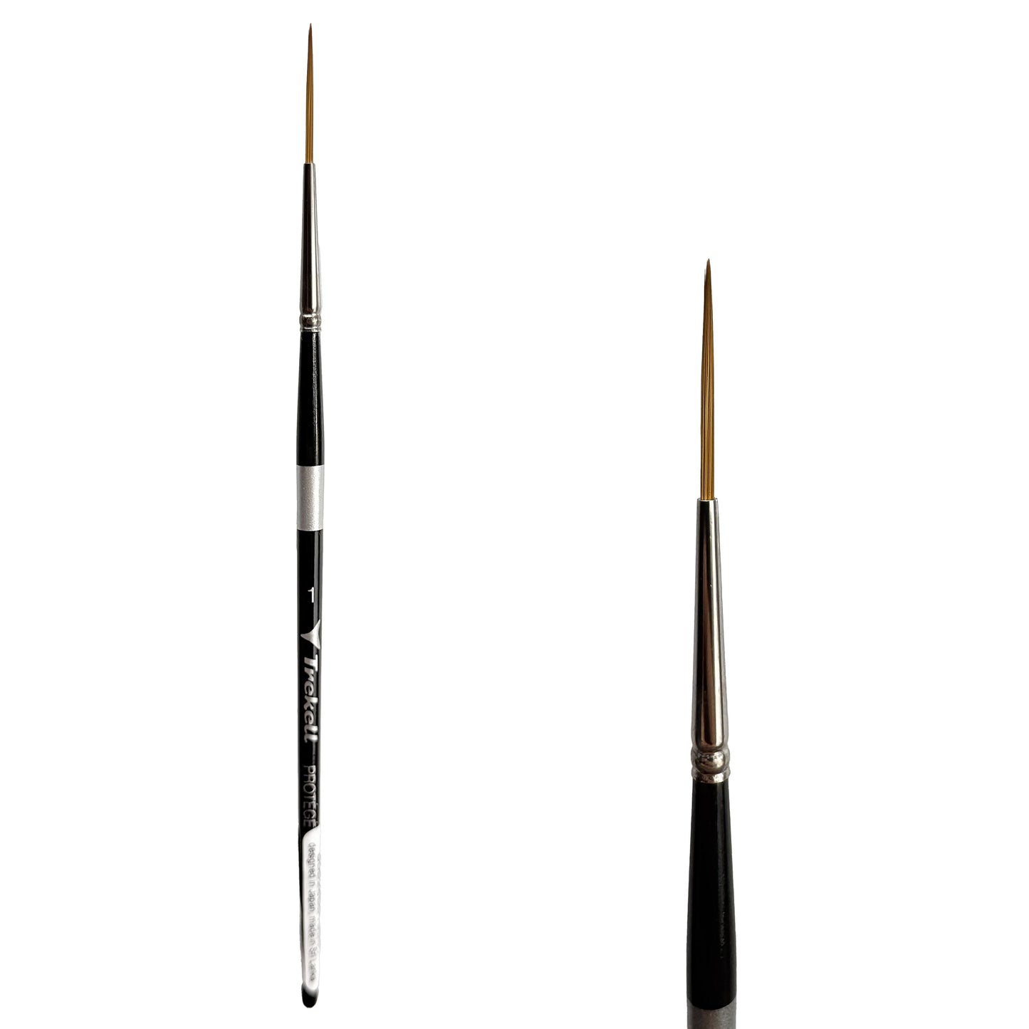 Trekell Protégé #1 Script/Rigger Brush - Short Handle