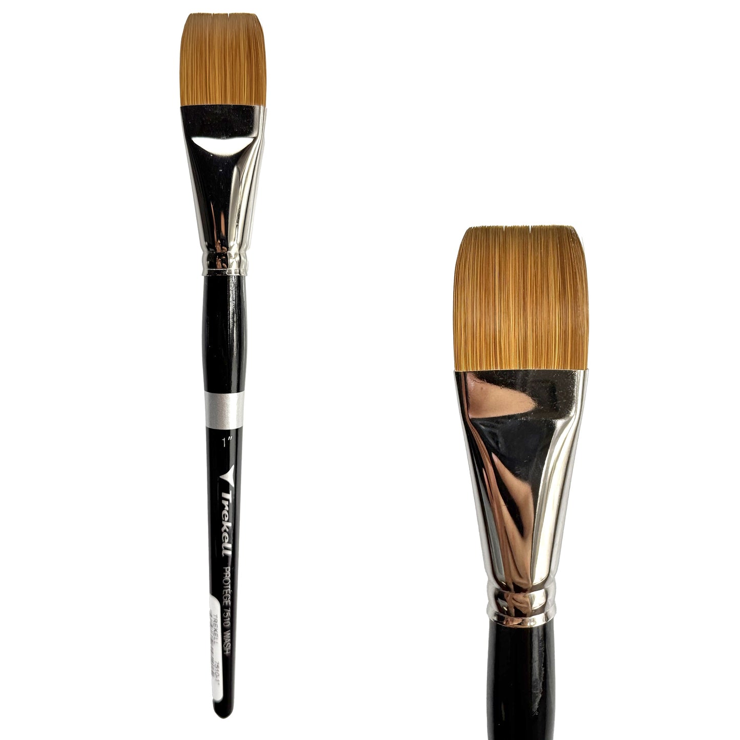 Trekell Protégé 1" Wash Brush - Short Handle