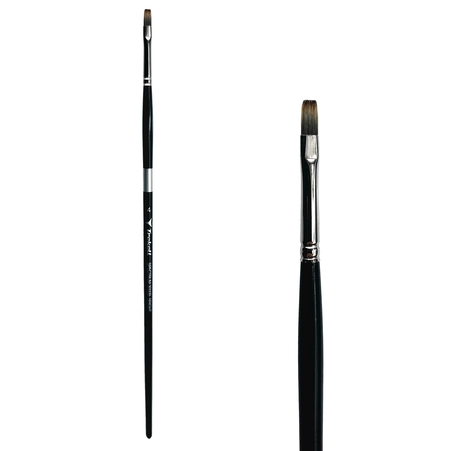 Trekell Spectrum #4 Bright Brush - Long Handle