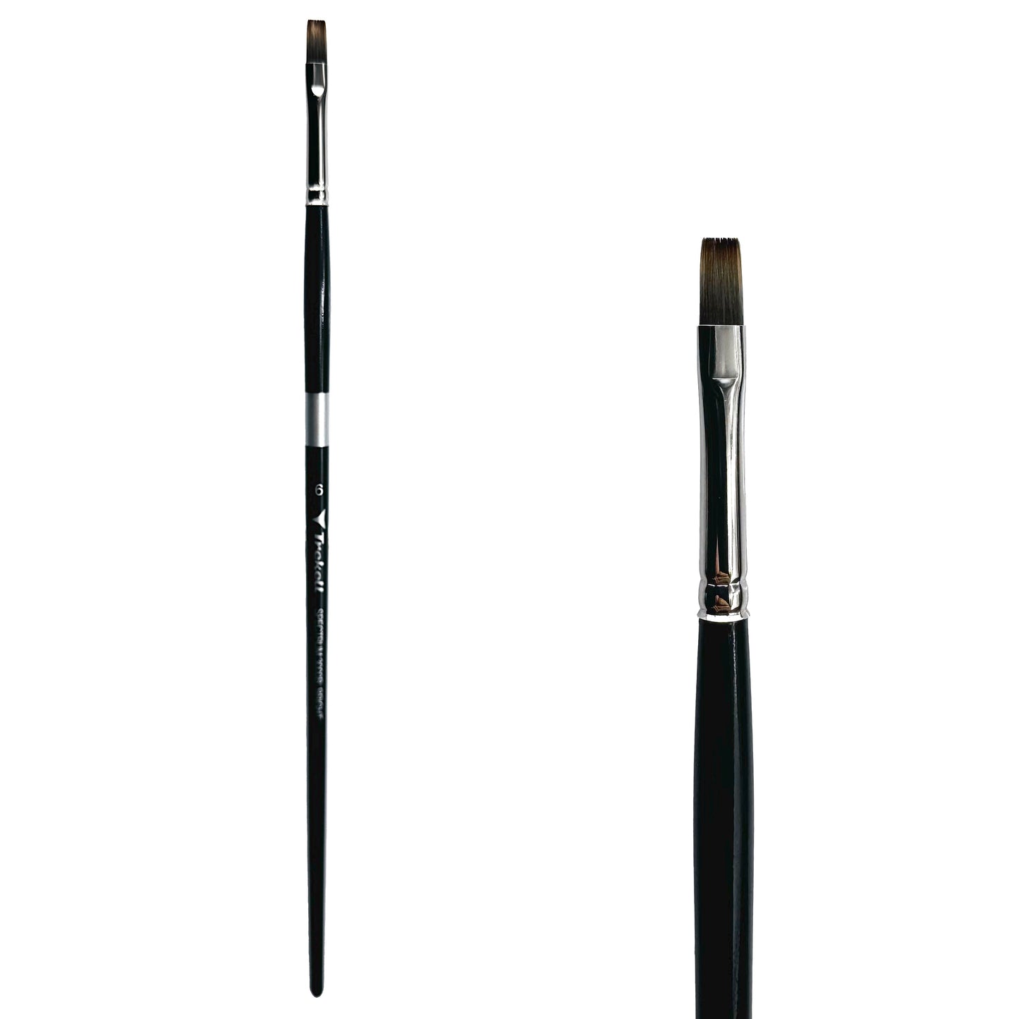 Trekell Spectrum #6 Bright Brush - Long Handle