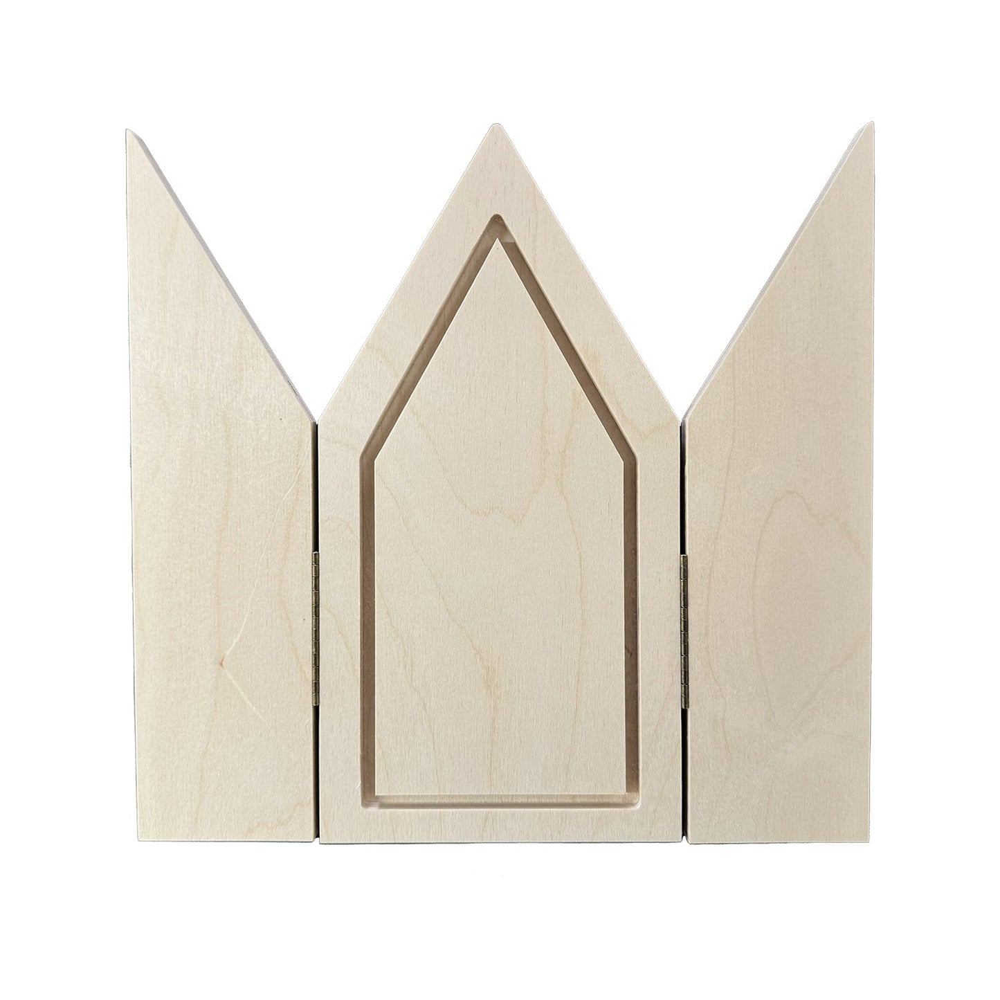 Trekell Gothic Spire Altar Floater Panel - Wooden Painting Canvas