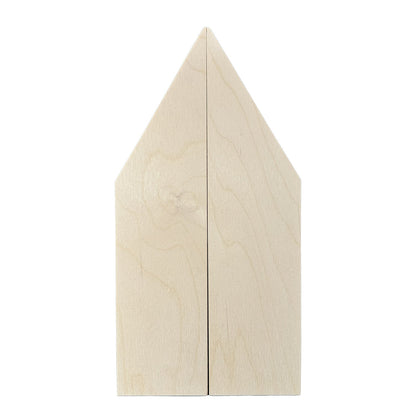 Trekell Gothic Spire Altar Floater Panel - Wooden Painting Canvas