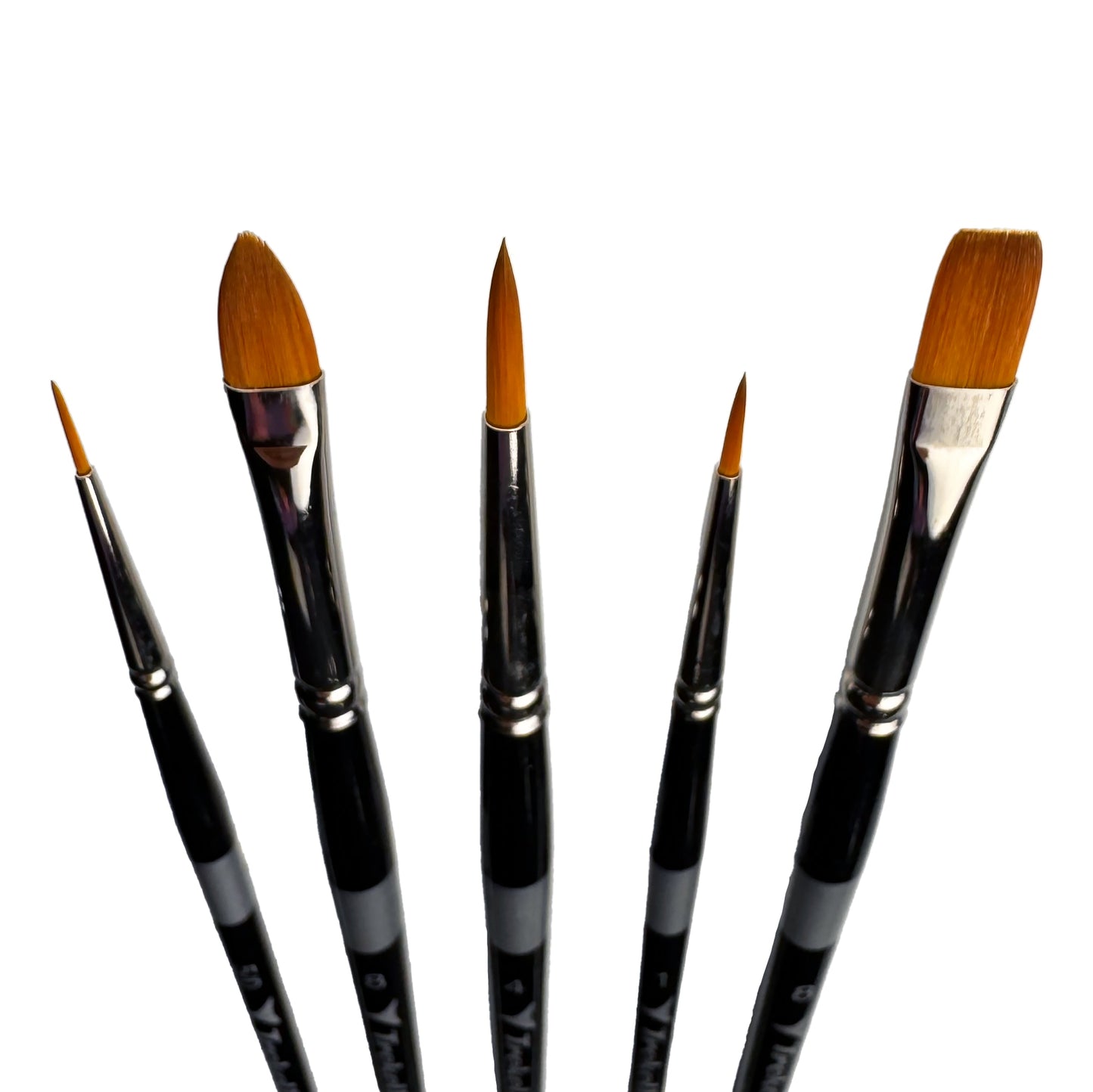 Trekell 5-Piece Minimal Brush Set