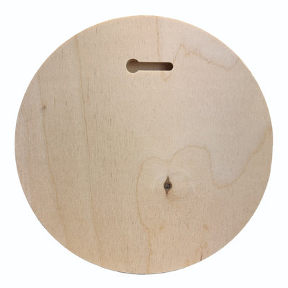 Trekell Round Floater Panel - Wooden Canvas + Frame - 6"