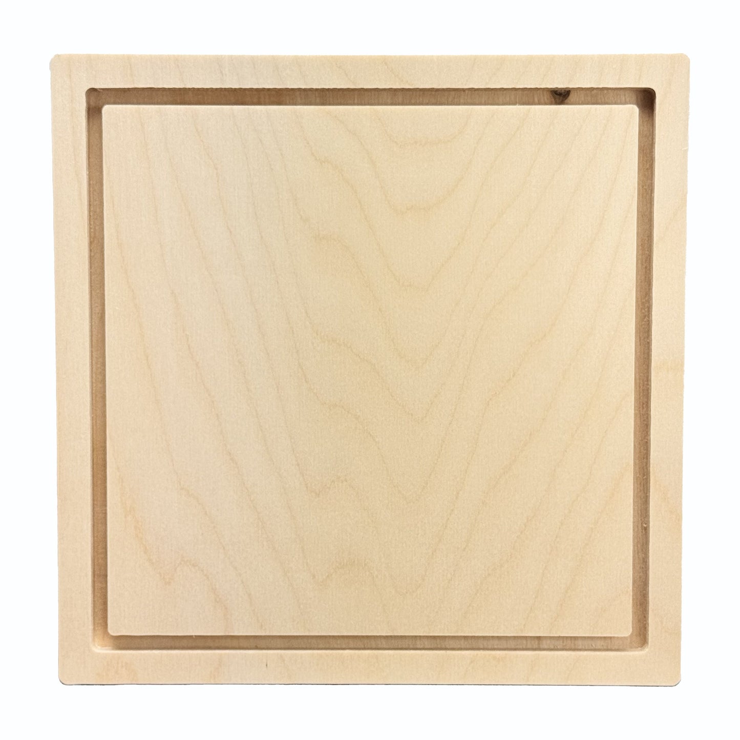 Trekell Floater Panel - Wooden Canvas + Frame - 8" x 8"