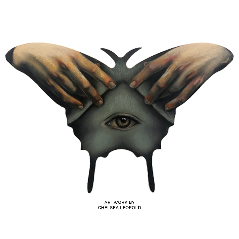 Trekell Swallow-Tailed Moth Panel - Wooden Painting Canvas