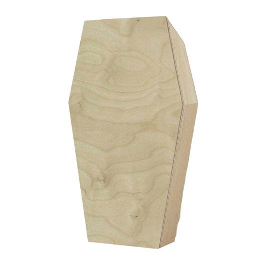 Trekell Coffin Cradled Panel - Wooden Painting Halloween Canvas