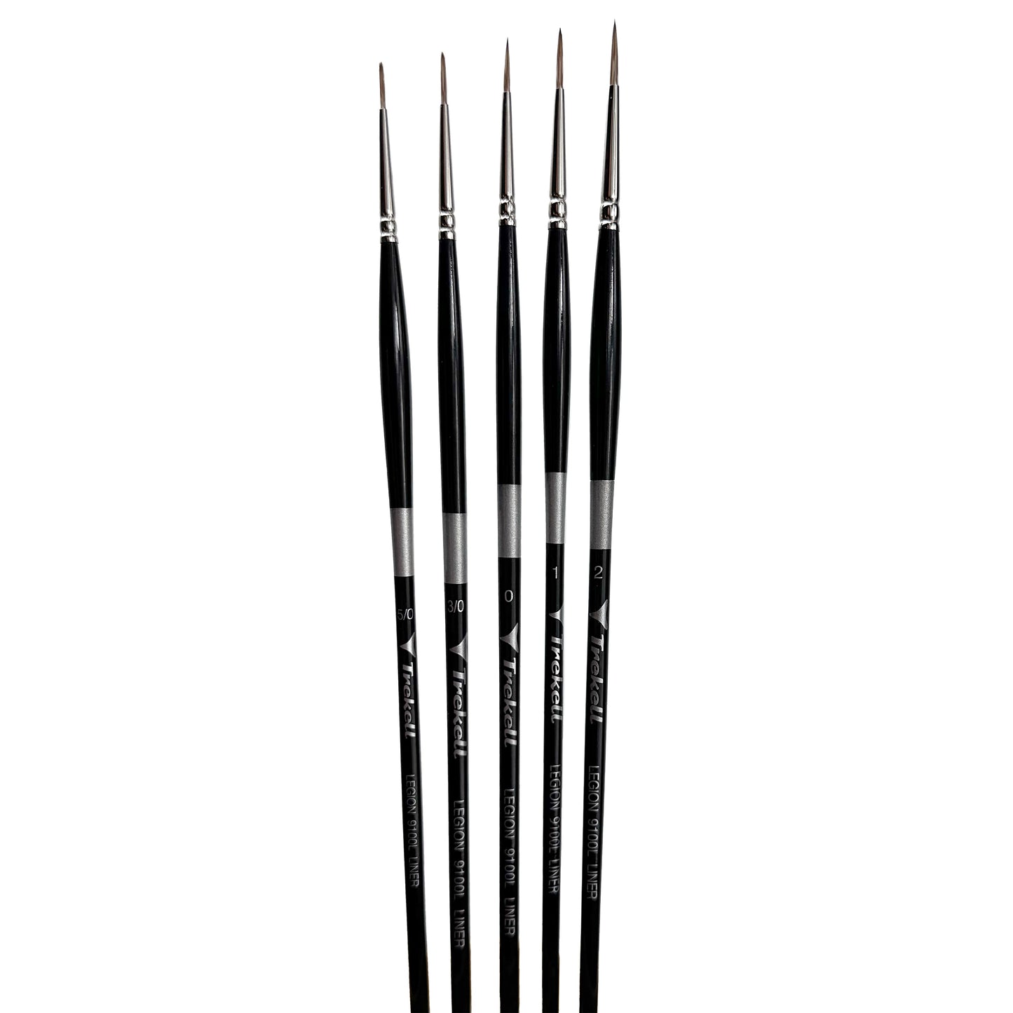 Trekell Legion Complete Liner Brush Set - Long Handle