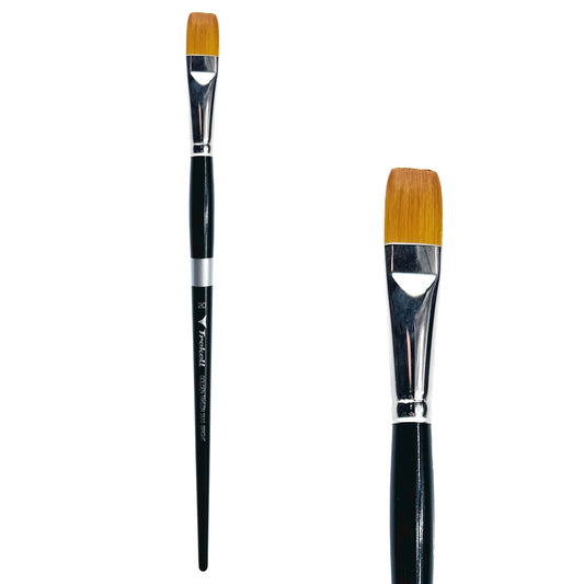 Trekell Golden Taklon #20 Bright Brush -  Long Handle