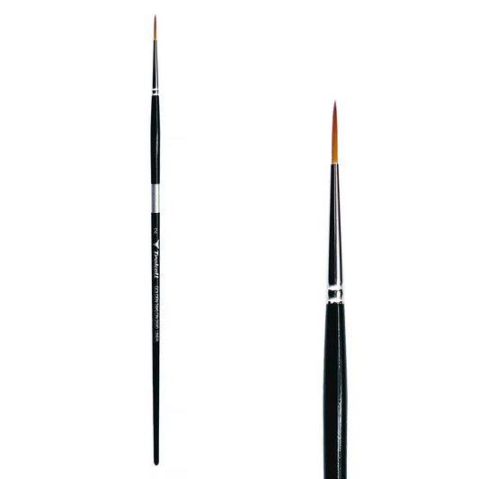 Trekell Golden Taklon #2 Liner Brush -  Long Handle