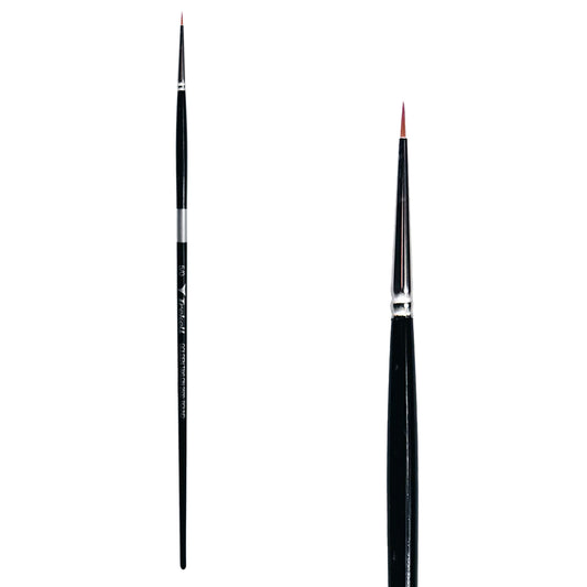Trekell Golden Taklon  #5/0 Round Brush -  Long Handle