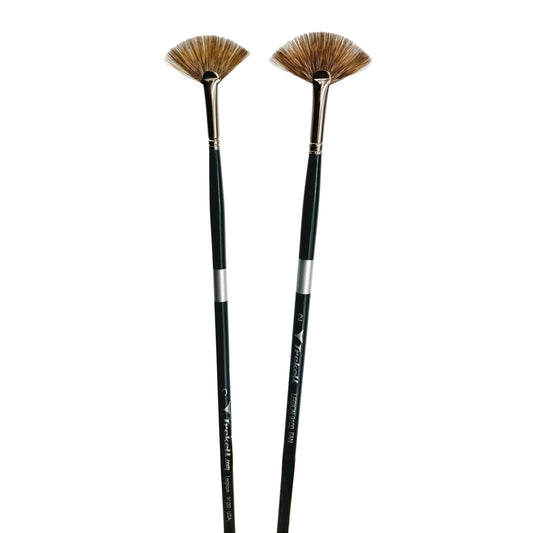 Trekell Legion Complete Fan Brush Set - Long Handle