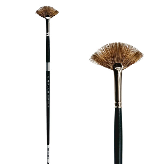 Trekell Legion #2 Fan Brush - Long Handle