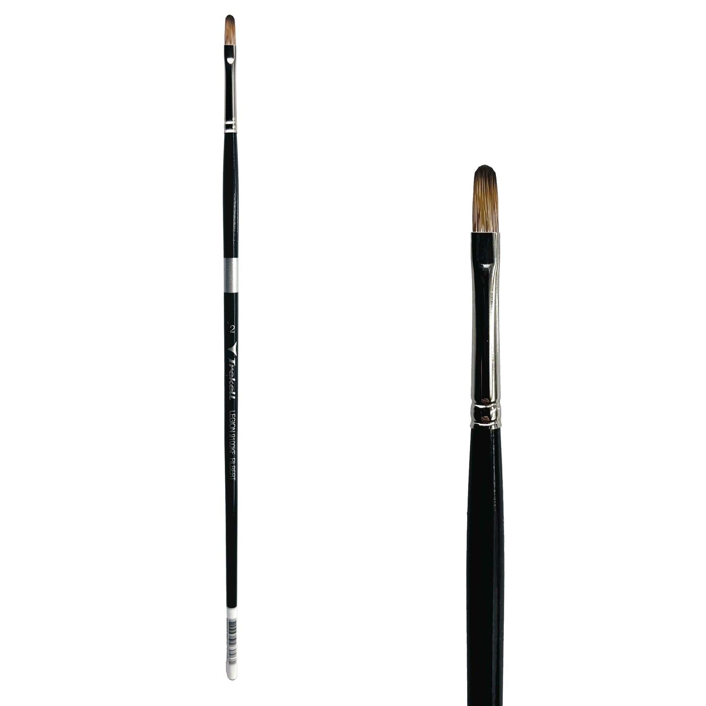 Trekell Legion #2 Filbert Brush - Long Handle