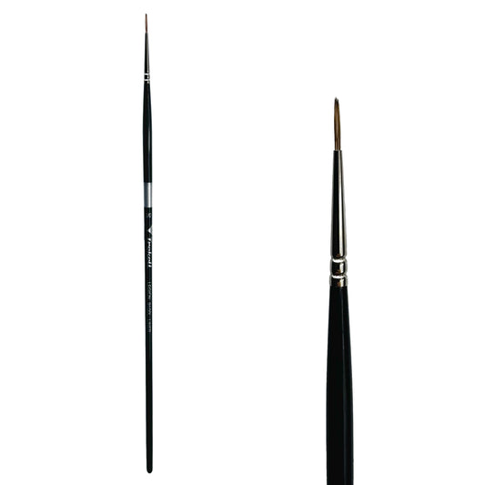 Trekell Legion #3/0 Liner Brush - Long Handle