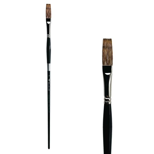 Trekell Legion 3/8" Long Grainer Brush - Long Handle