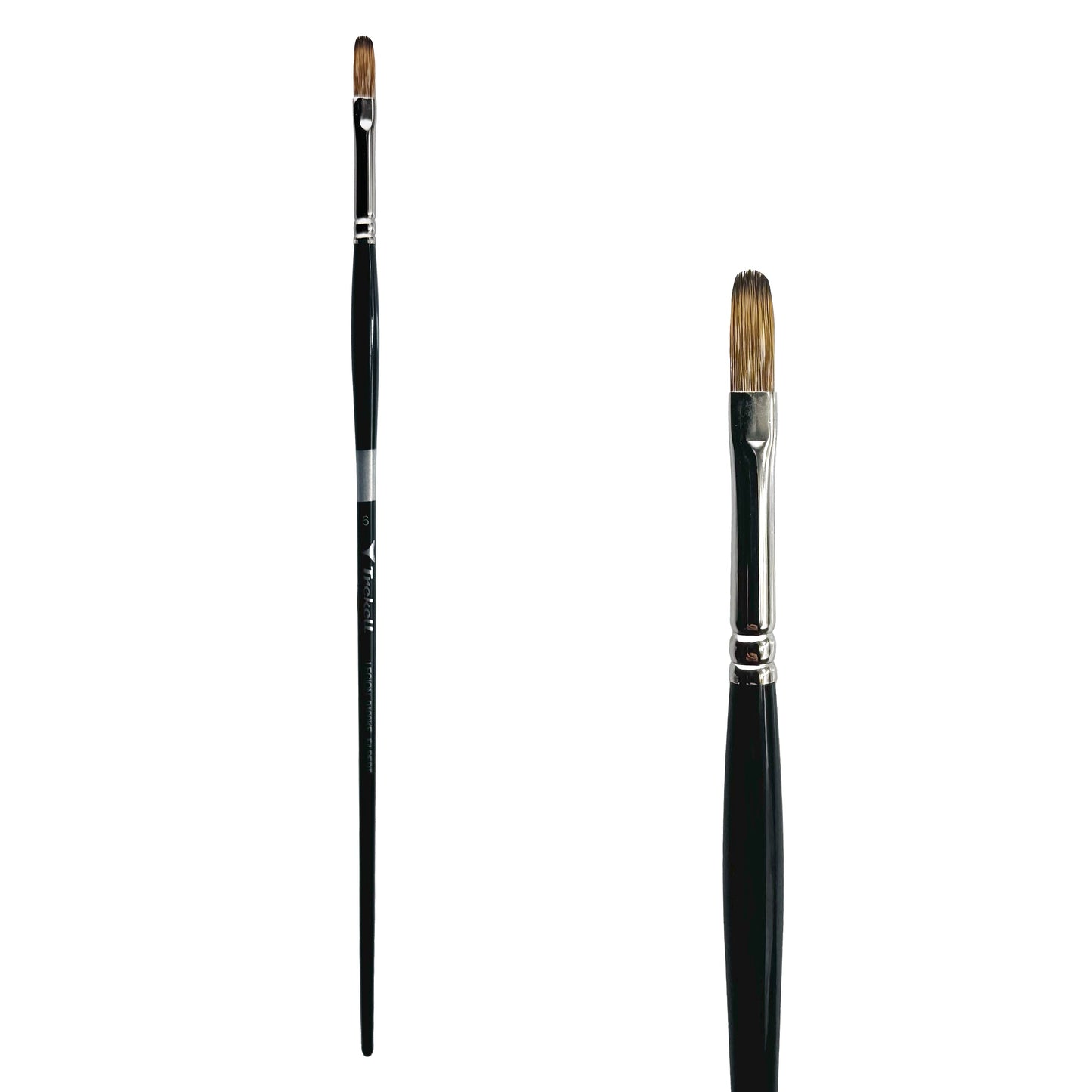Trekell Legion #6 Filbert Brush - Long Handle