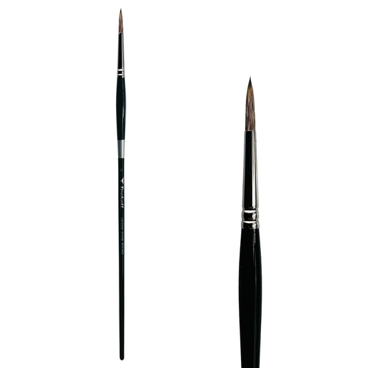 Trekell Legion #6 Round Brush - Long Handle