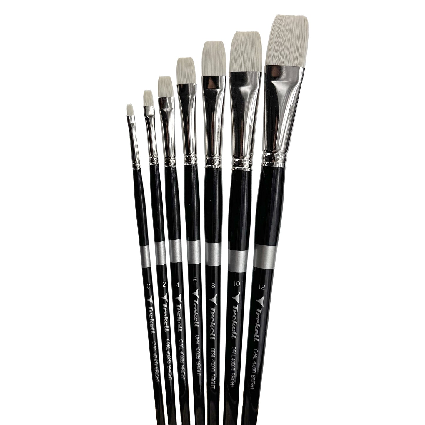 Trekell Opal Complete Bright Brush Set - Long Handle