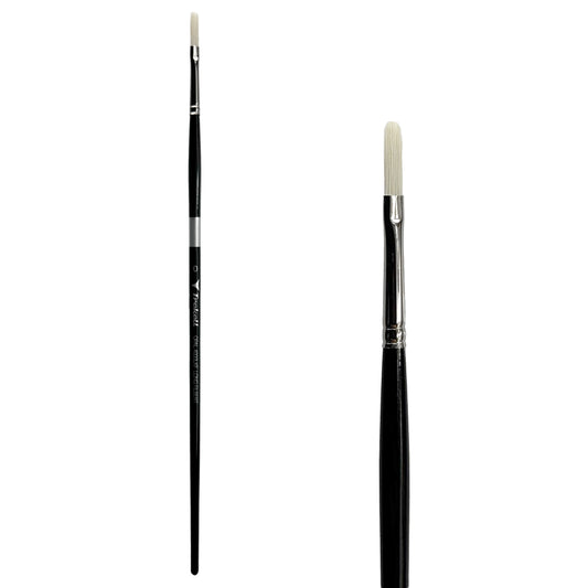 Trekell Opal #0 Long Filbert Brush - Long Handle