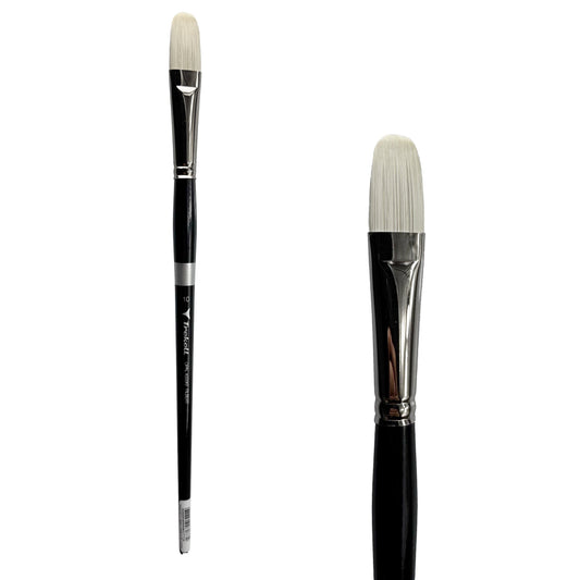 Trekell Opal #10 Filbert Brush - Long Handle