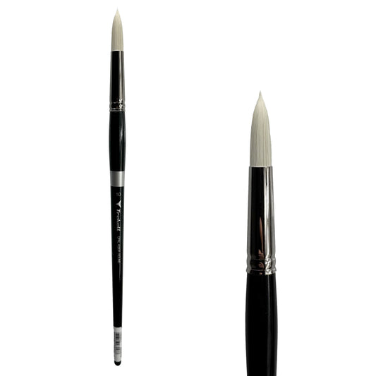 Trekell Opal #10 Round Brush - Long Handle