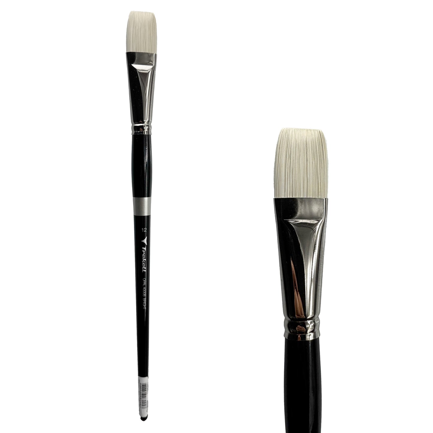 Trekell Opal #12 Bright Brush - Long Handle