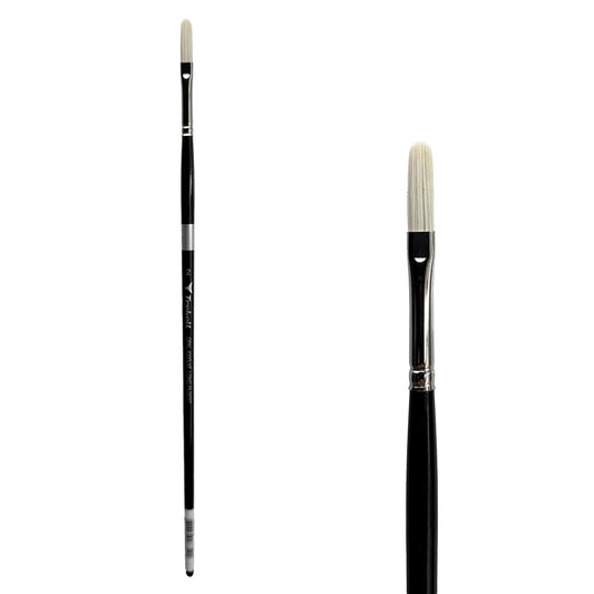 Trekell Opal #2 Long Filbert Brush - Long Handle