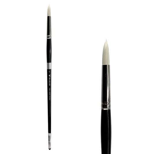 Trekell Opal #6 Round Brush - Long Handle