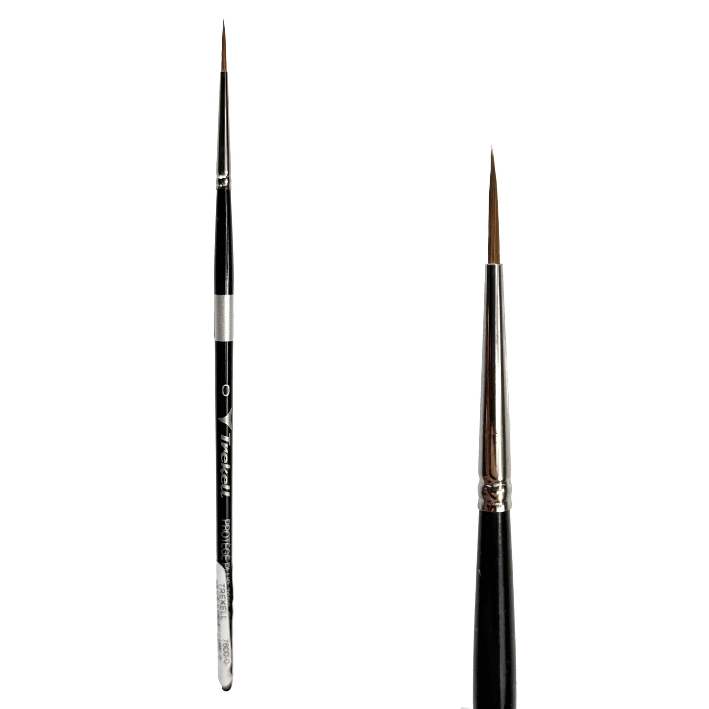 Trekell Protégé Plus #0 Round Brush - Short Handle