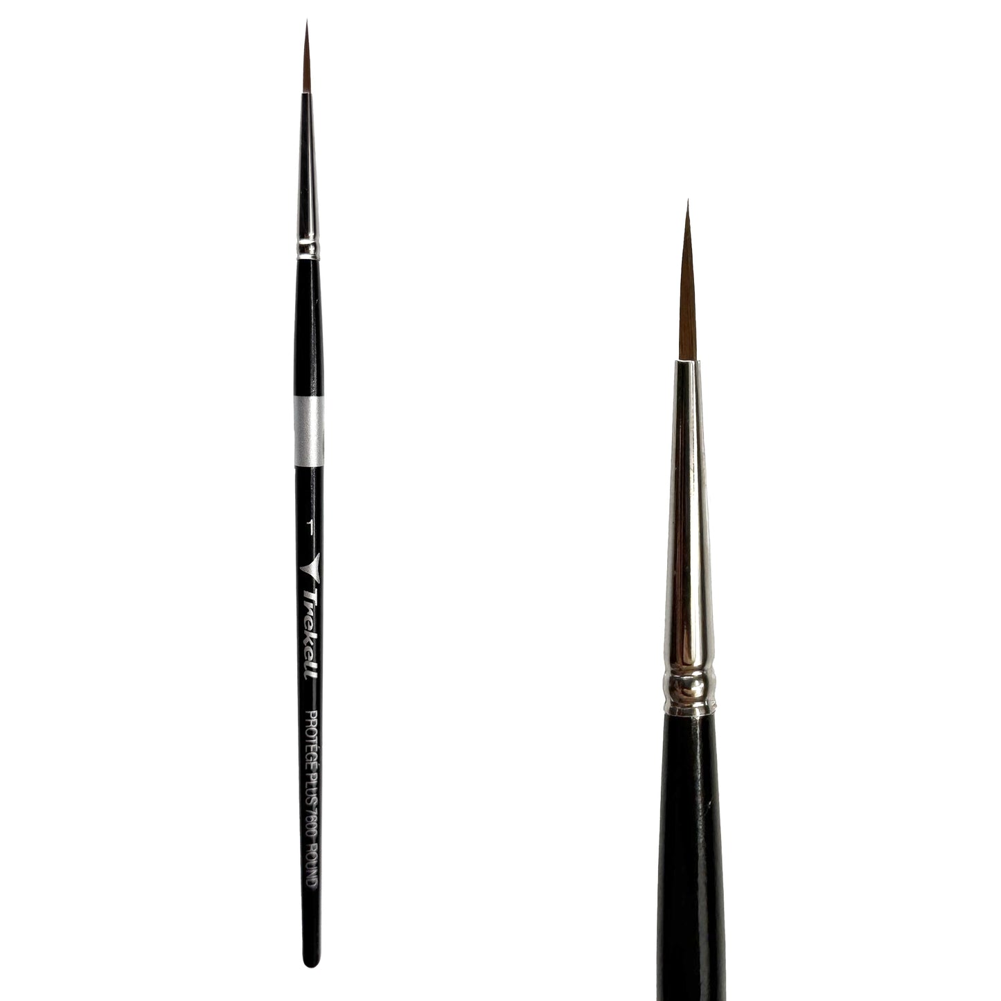 Trekell Protégé Plus #1 Round Brush - Short Handle