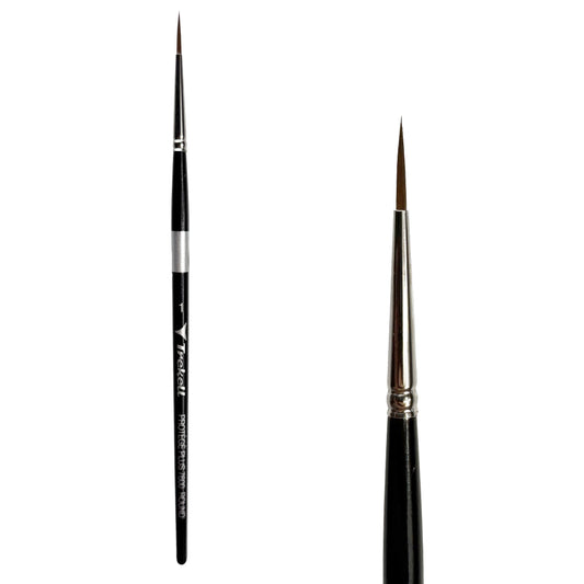Trekell Protégé Plus #1 Round Brush - Short Handle