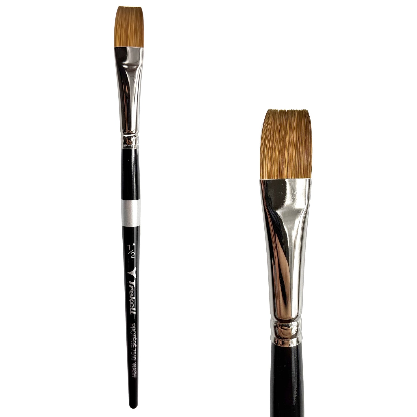 Trekell Protégé 1/2" Wash Brush - Short Handle