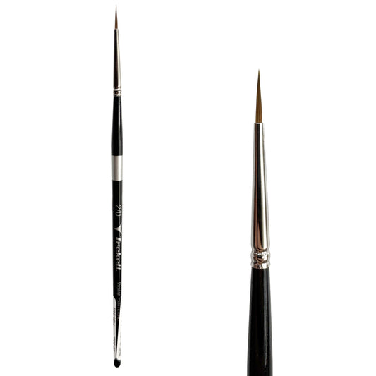 Trekell Protégé #2/0 Round Brush - Short Handle