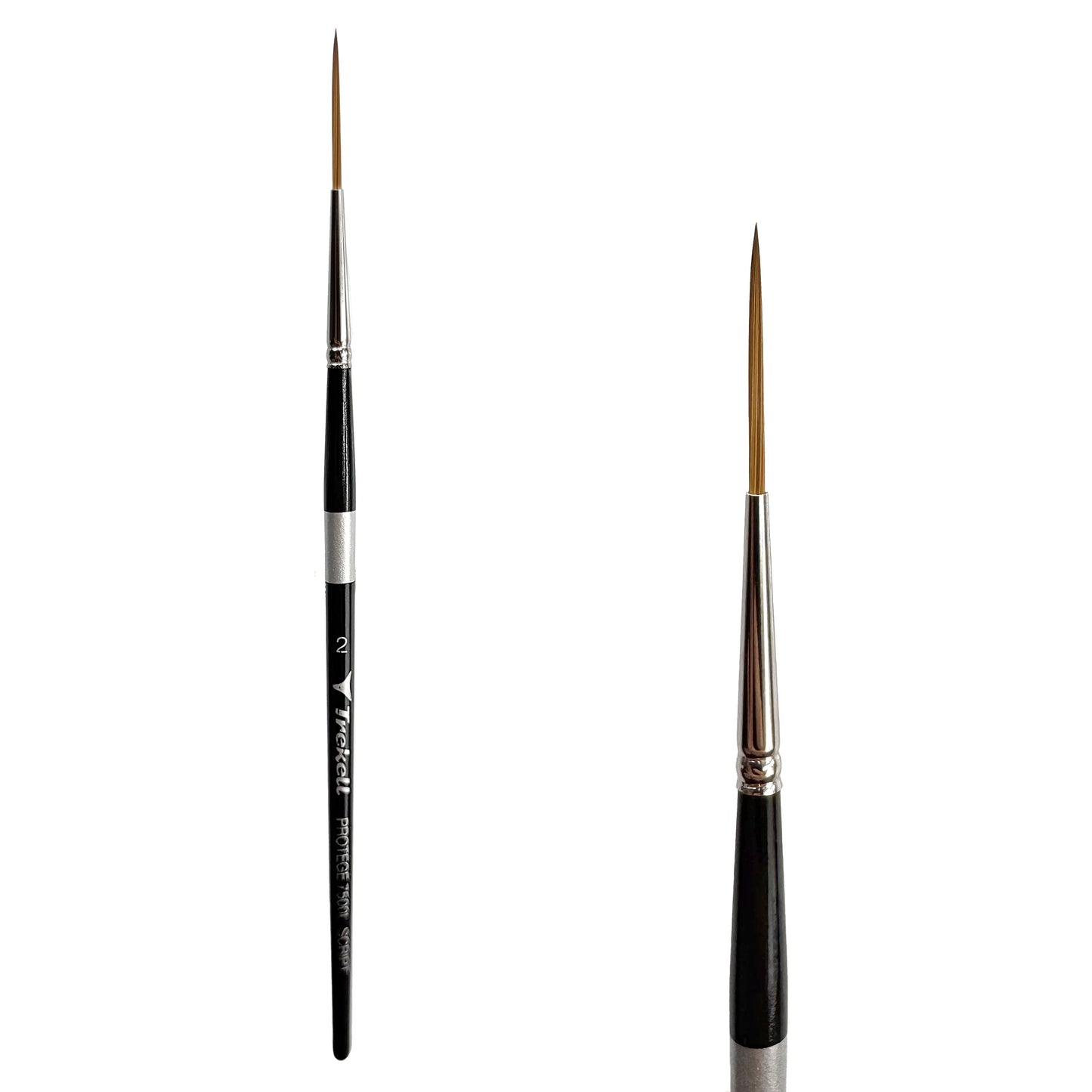 Trekell Protégé #2 Script/Rigger Brush - Short Handle