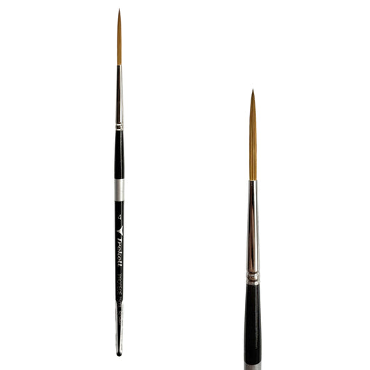 Trekell Protégé #4 Script/Rigger Brush - Short Handle