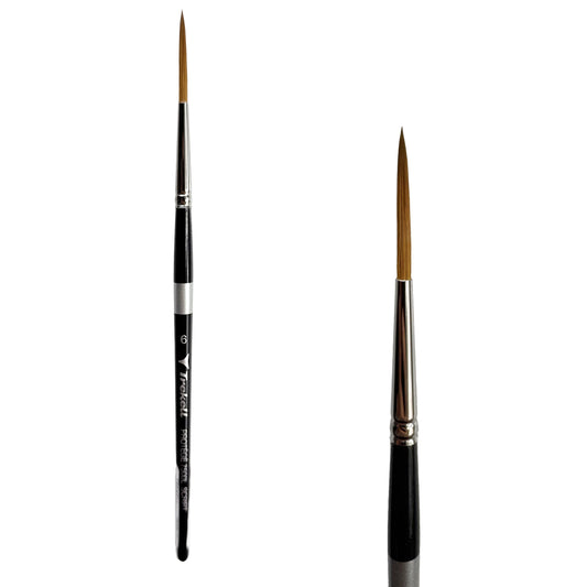 Trekell Protégé #6 Script/Rigger Brush - Short Handle