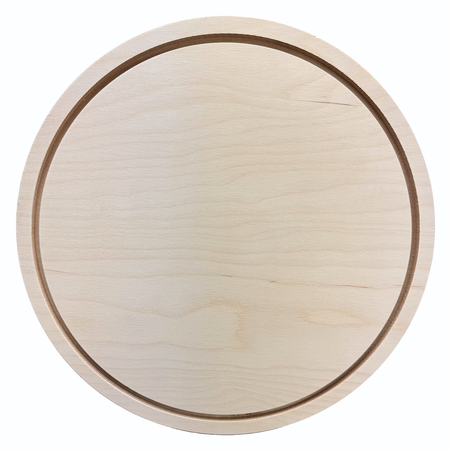 Trekell Round Floater Panel - Wooden Canvas + Frame - 12"