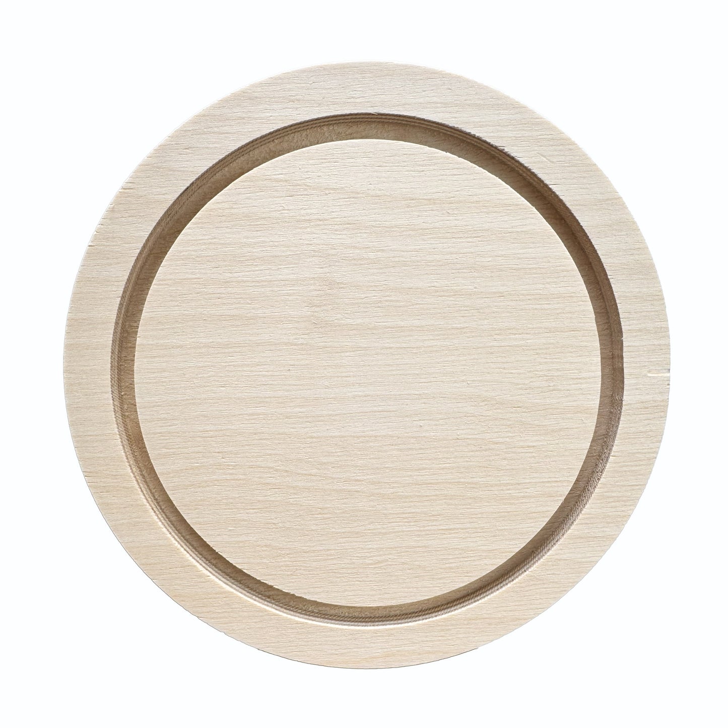 Trekell Round Floater Panel - Wooden Canvas + Frame - 5"