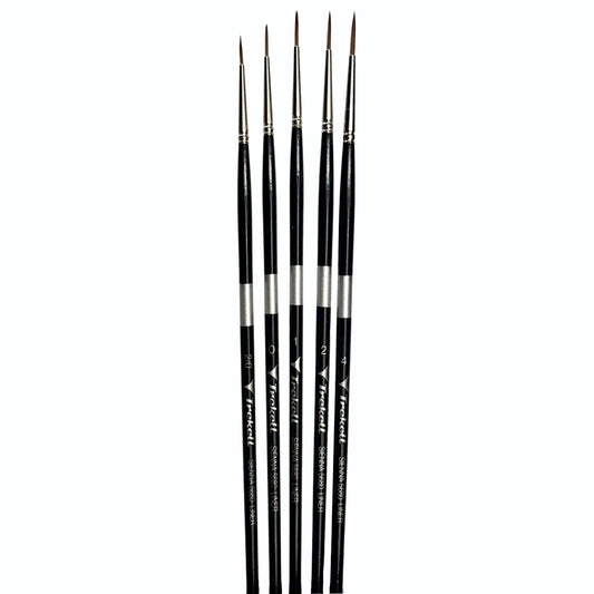 Trekell Sienna Complete Liner Brush Set - Long Handle