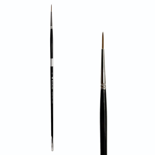 Trekell Sienna #0 Liner Brush - Long Handle