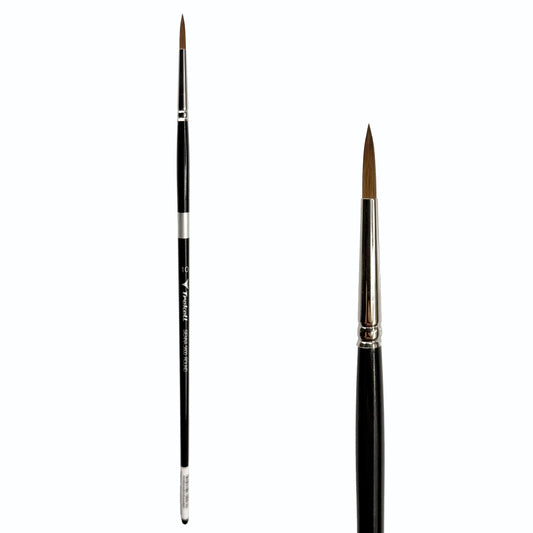 Trekell Sienna #10 Round Brush - Long Handle