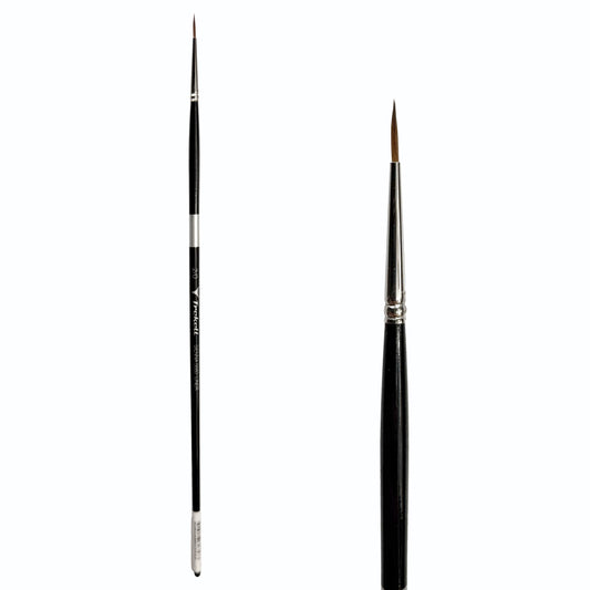 Trekell Sienna #2/0 Liner Brush - Long Handle