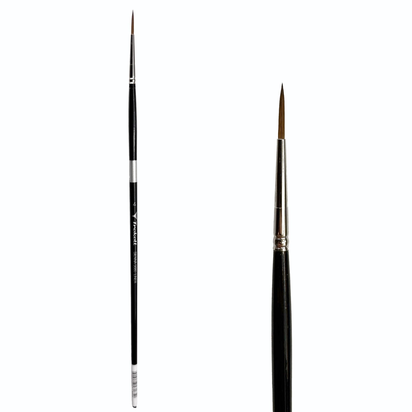 Trekell Sienna #4 Liner Brush - Long Handle