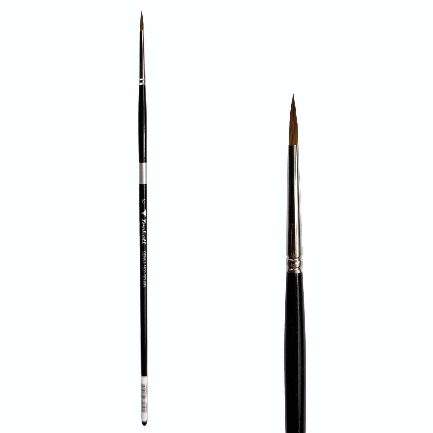 Trekell Sienna #6 Round Brush - Long Handle