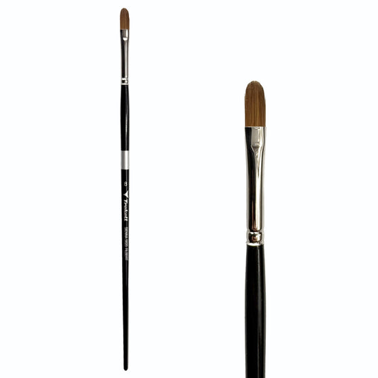 Trekell Sienna #8 Filbert Brush - Long Handle